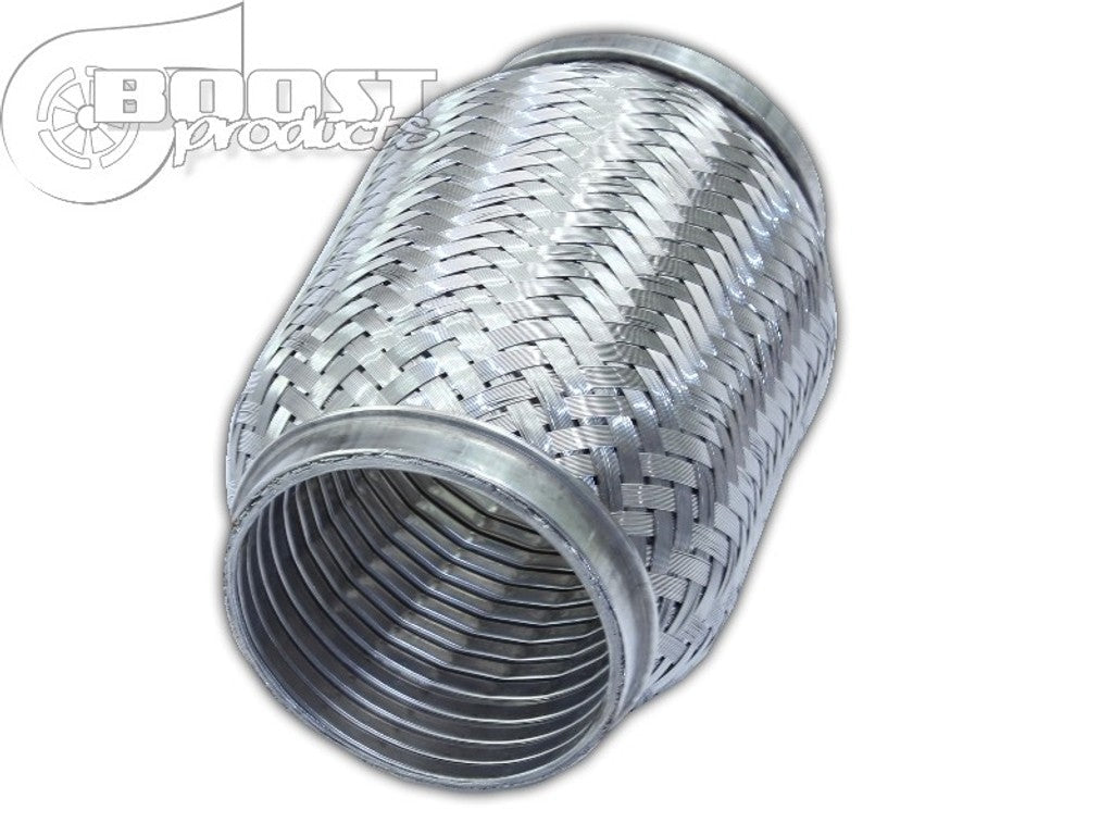 BOOST Products Turbo Exhaust Flex Pipe Coupler - 60mm (2.36") OD, 102mm (4.0") length
