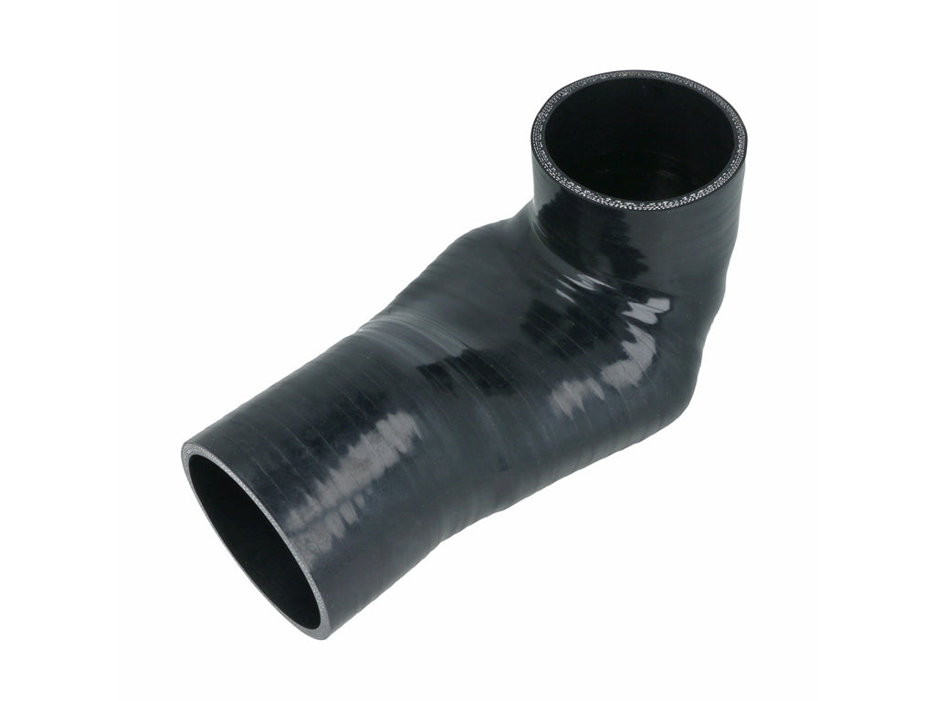 BOOST Products Cobra Head Silicone Hose 90 degree Elbow 63.5mm (2.5"), black