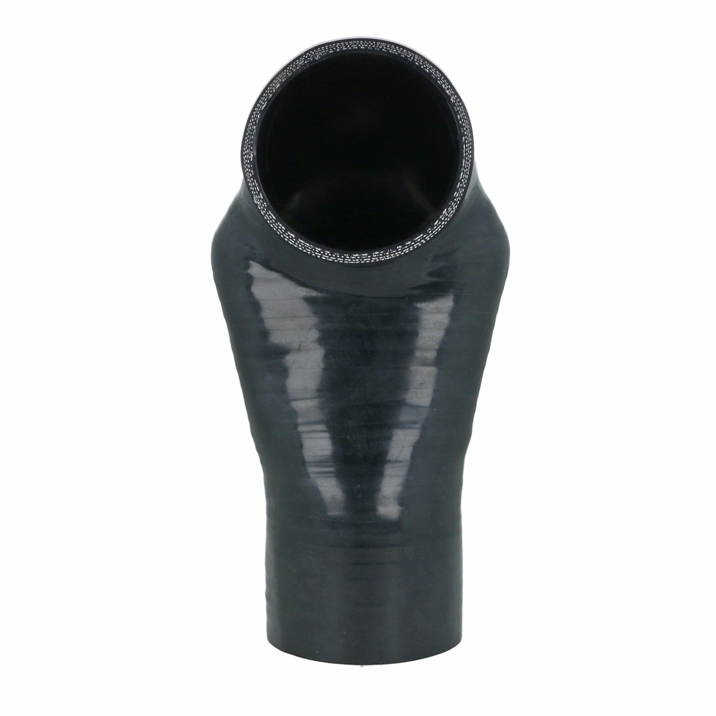 BOOST Products Cobra Head Silicone Hose 90 degree Elbow 63.5mm (2.5"), black