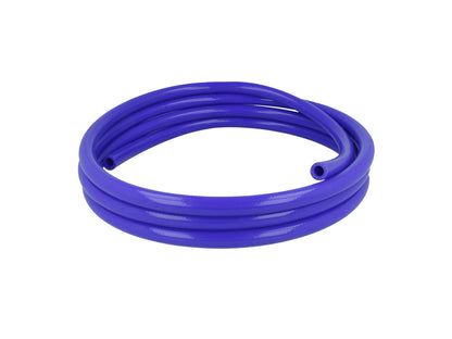 BOOST Products Silicone Vacuum Hose Reinforced 10mm (0.4") ID, blue, 0.9m (3ft) Roll