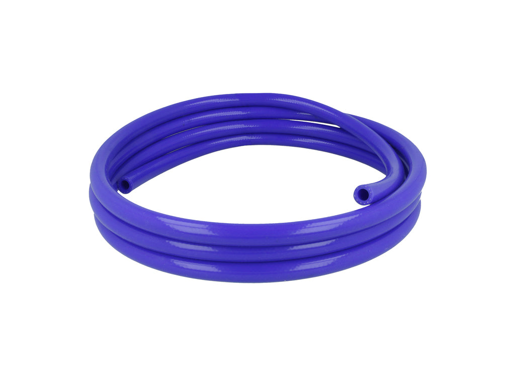 BOOST Products Silicone Vacuum Hose Reinforced 10mm (0.4") ID, blue, 5m (15ft) Roll