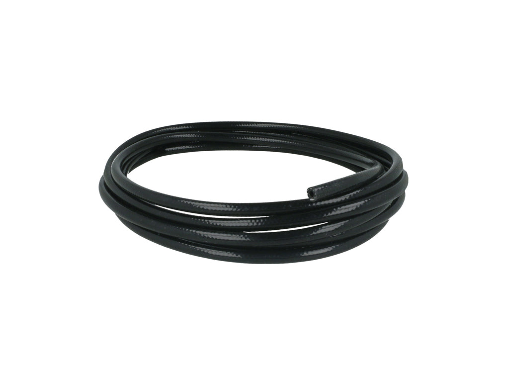 BOOST Products Silicone Vacuum Hose Reinforced 6mm (0.225") ID, black, 9ft (3m) Roll