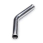 BOOST Products Aluminum Tubing 45 degree Mandrel Bend polished