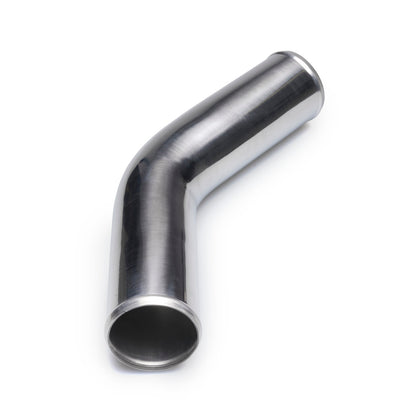 BOOST Products Aluminum Tubing 45 degree Mandrel Bend polished