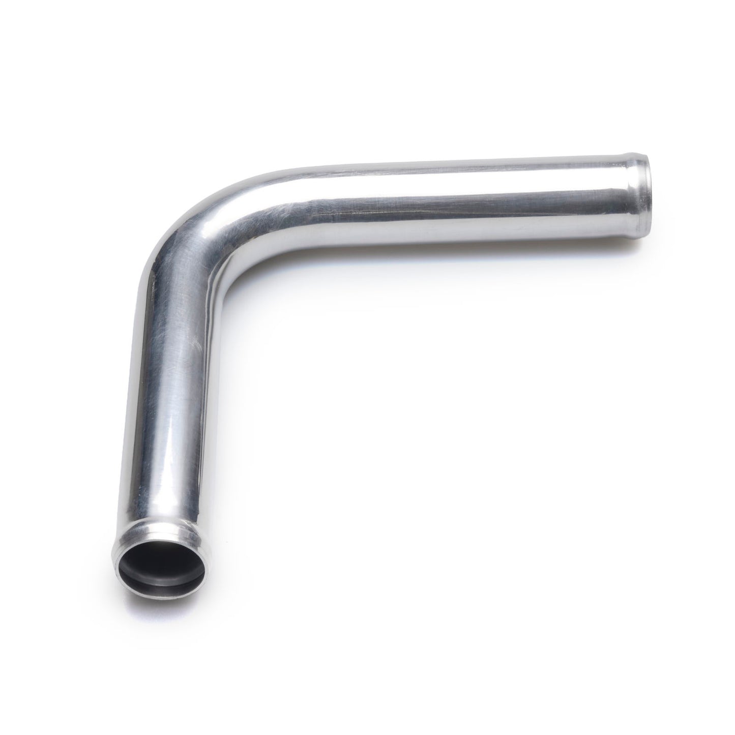 BOOST Products Aluminum Tubing 90 degree Mandrel Bend polished