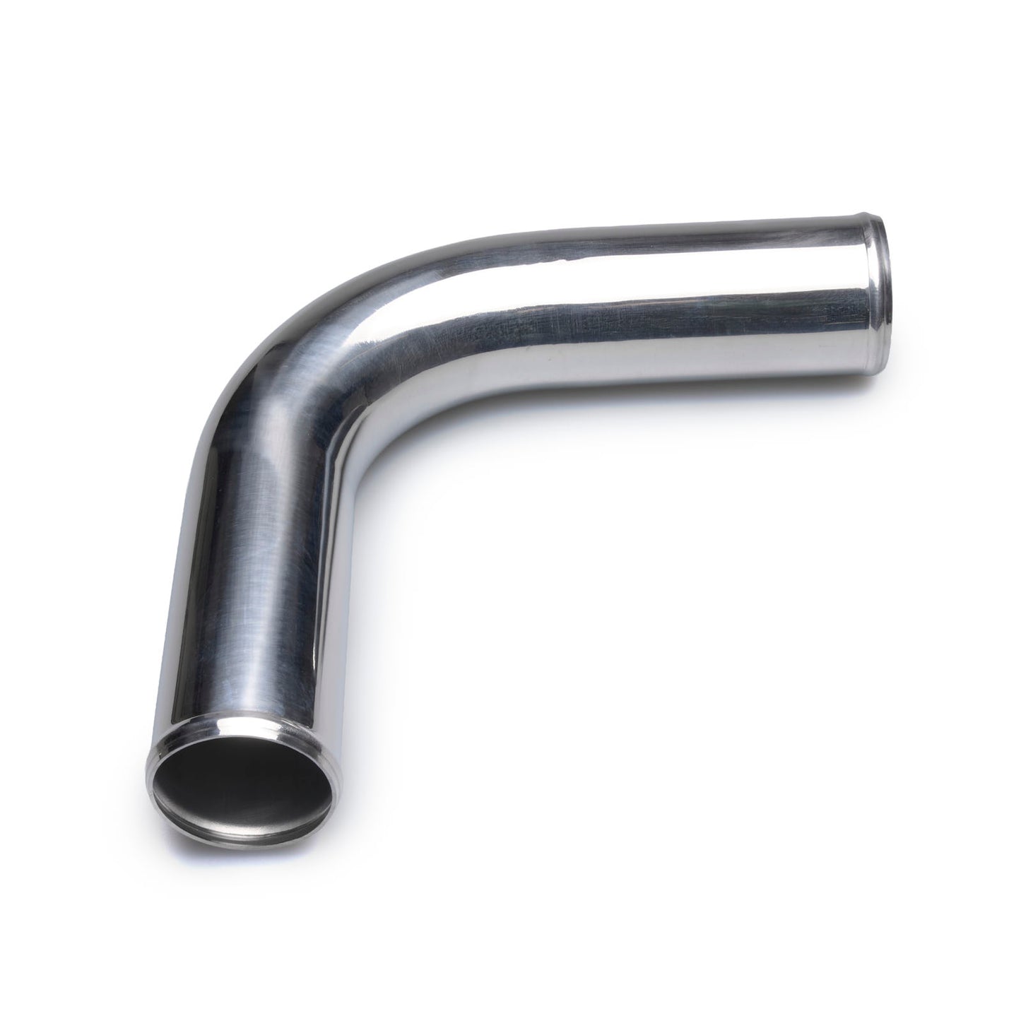 BOOST Products Aluminum Tubing 90 degree Mandrel Bend polished