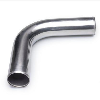 BOOST Products Aluminum Tubing 90 degree Mandrel Bend polished