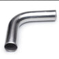 BOOST Products Aluminum Tubing 90 degree Mandrel Bend polished