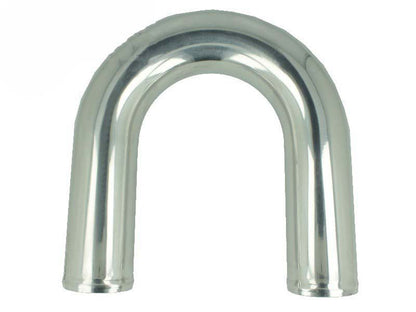 BOOST Products Aluminum Tubing 180 degree Mandrel Bend polished