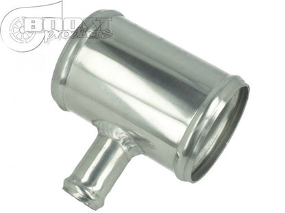BOOST Products Aluminum T-pipe Adapter 51mm (2.0") OD, 25mm (1.0") Connection