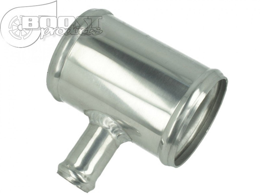 BOOST Products Aluminum T-pipe Adapter 70mm (2.75") OD, 25mm (1.0") Connection