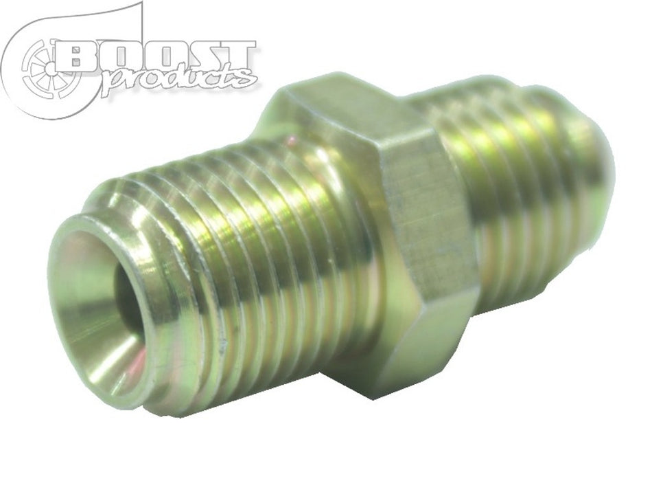 BOOST Products Oil Adapter with Restrictor for Garrett GT-R