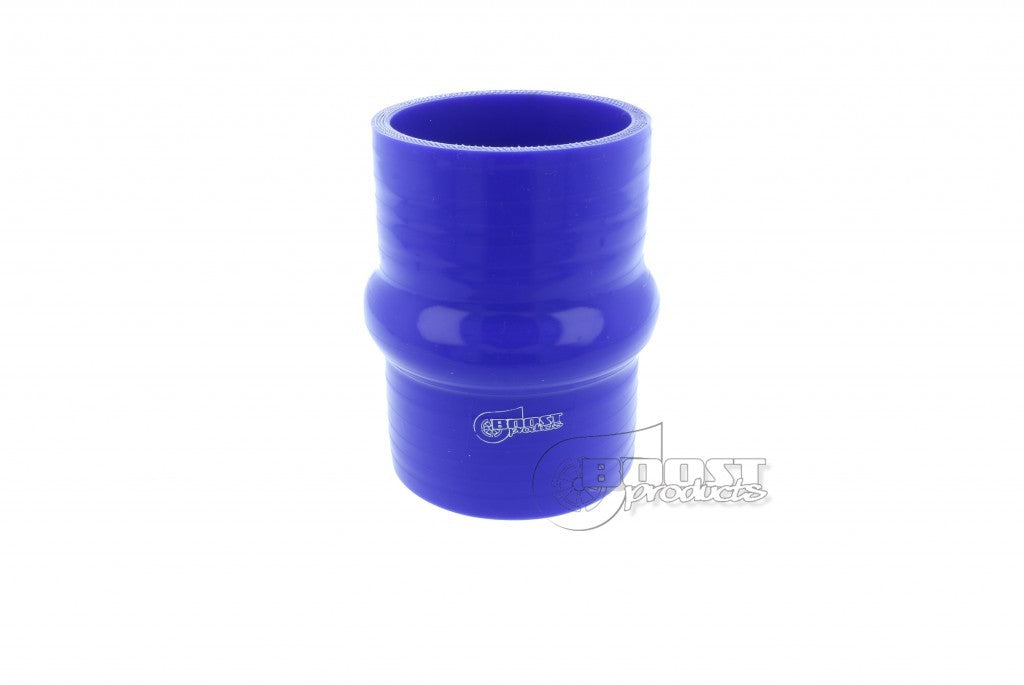 BOOST Products Silicone Coupler with Single Hump, 3-1/8" ID, Blue