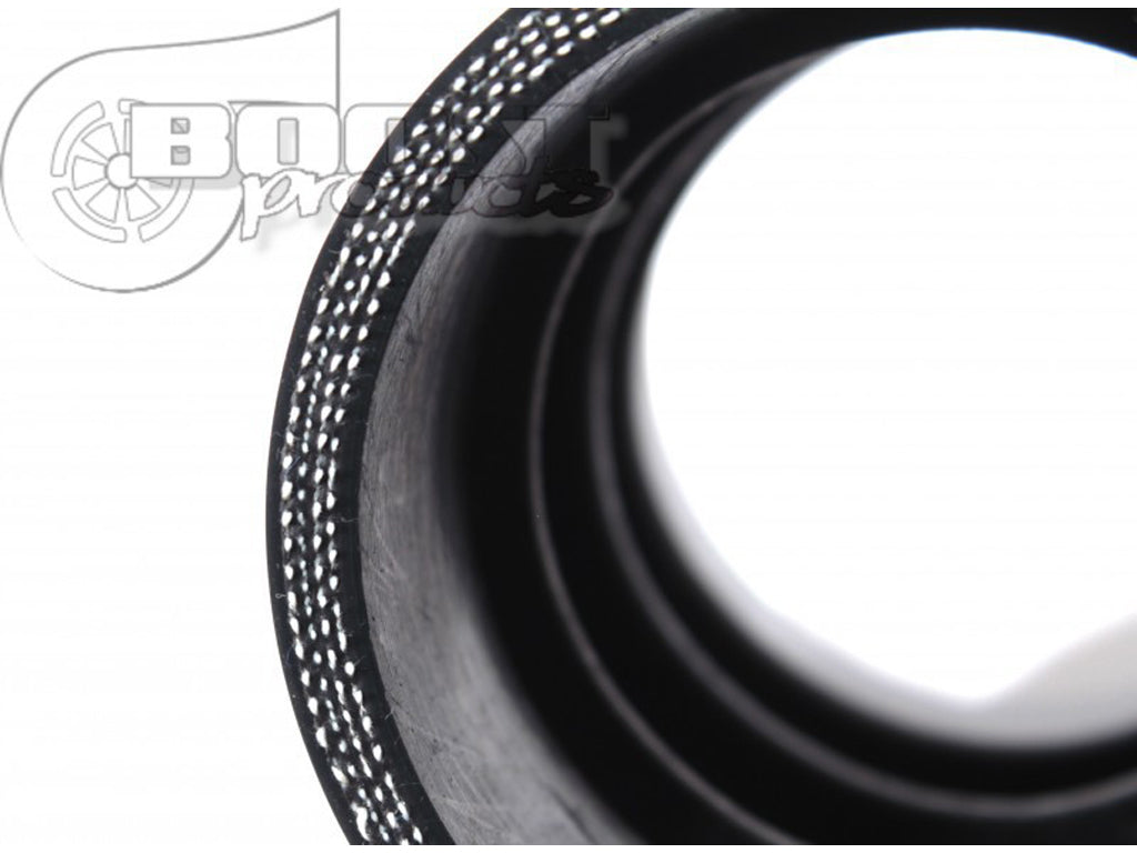 BOOST Products Silicone Coupler with single Hump, 60mm (2.36") ID, black