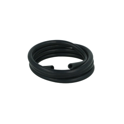 BOOST Products Silicone Vacuum Hose 5mm (0.2") ID, black, 9ft (3m) Roll