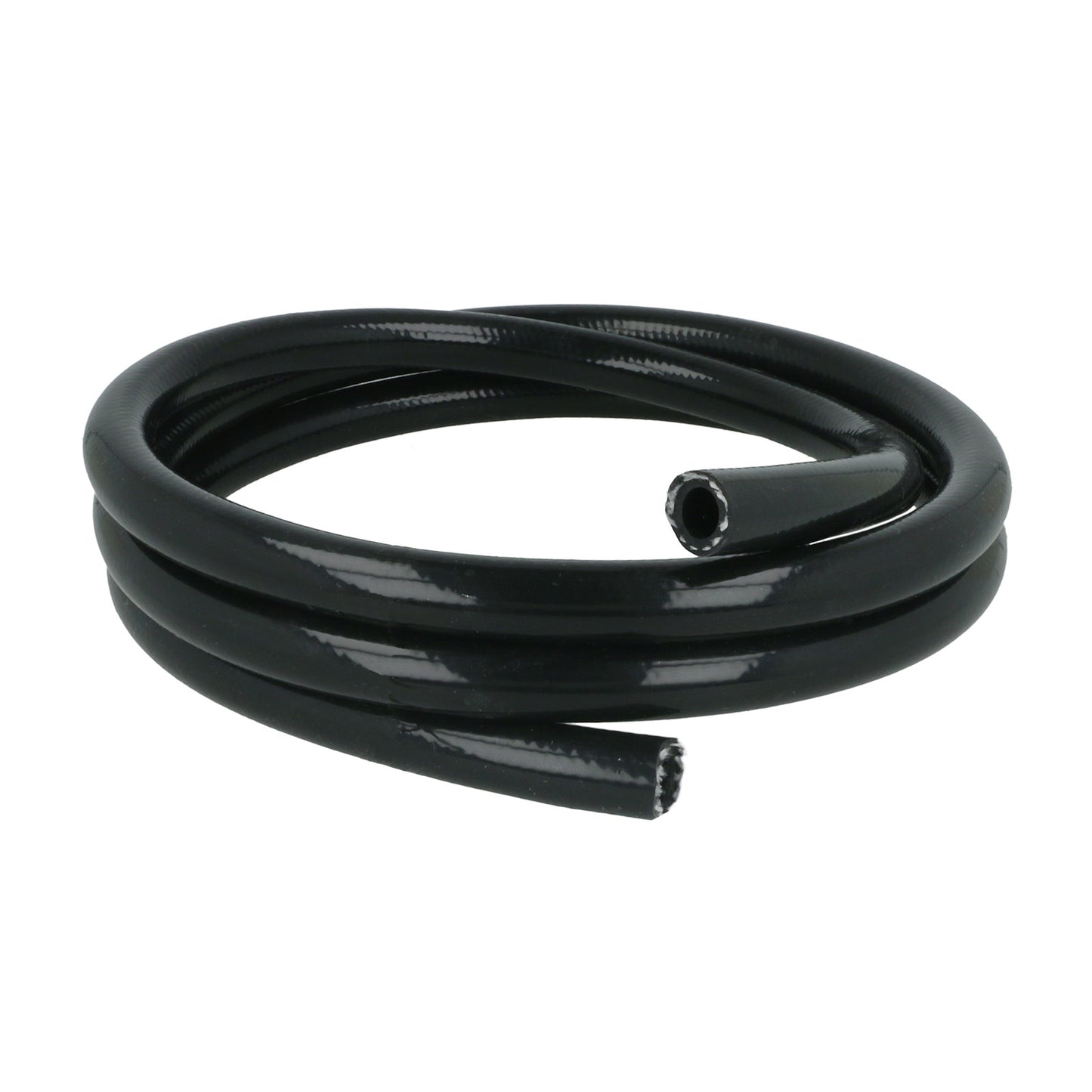 BOOST Products Silicone Vacuum Hose Reinforced 10mm (0.4") ID, black, 9ft (3m) Roll