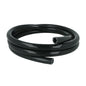 BOOST Products Silicone Vacuum Hose Reinforced 10mm (0.4") ID, black, 9ft (3m) Roll
