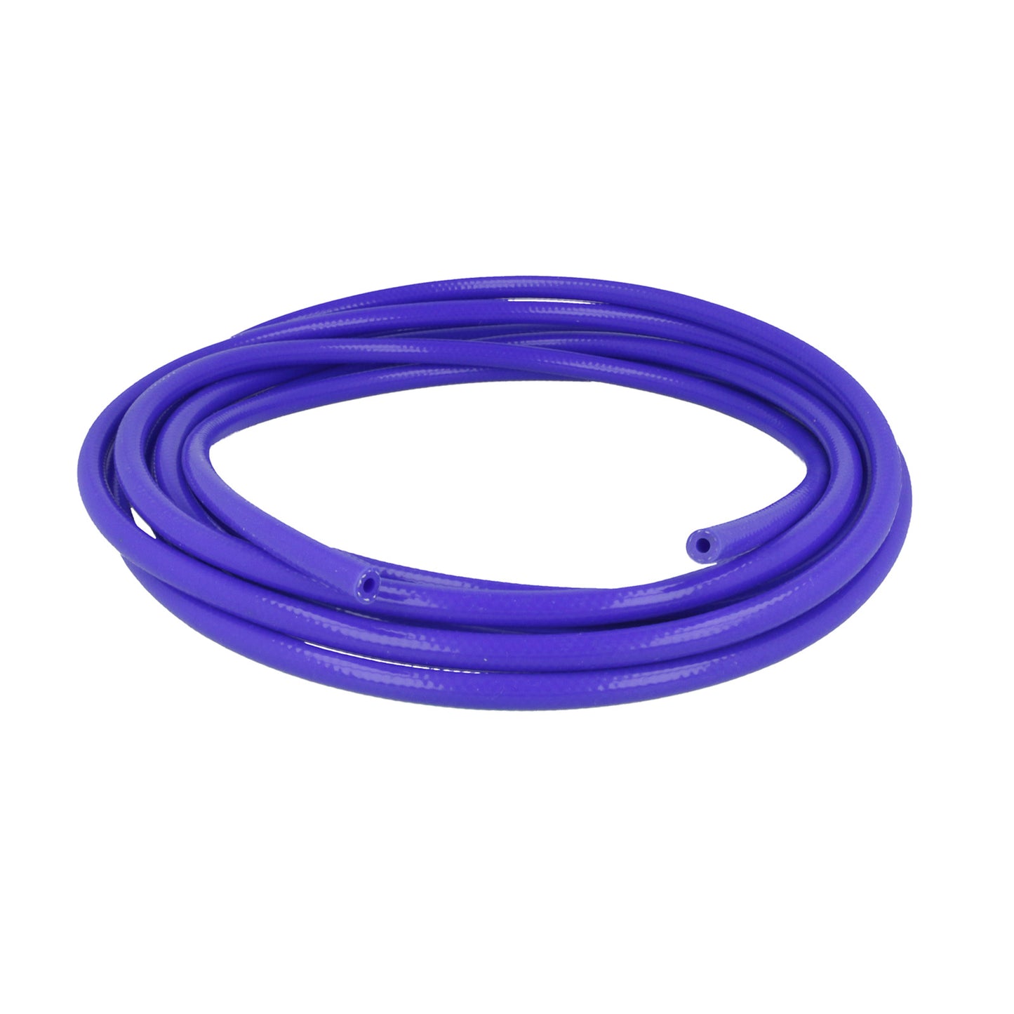 BOOST Products Silicone Vacuum Hose Reinforced 4mm (0.15") ID, blue, 0.9m (3ft) Roll