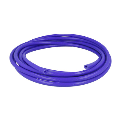 BOOST Products Silicone Vacuum Hose Reinforced 4mm (0.15") ID, blue, 9ft (3m) Roll