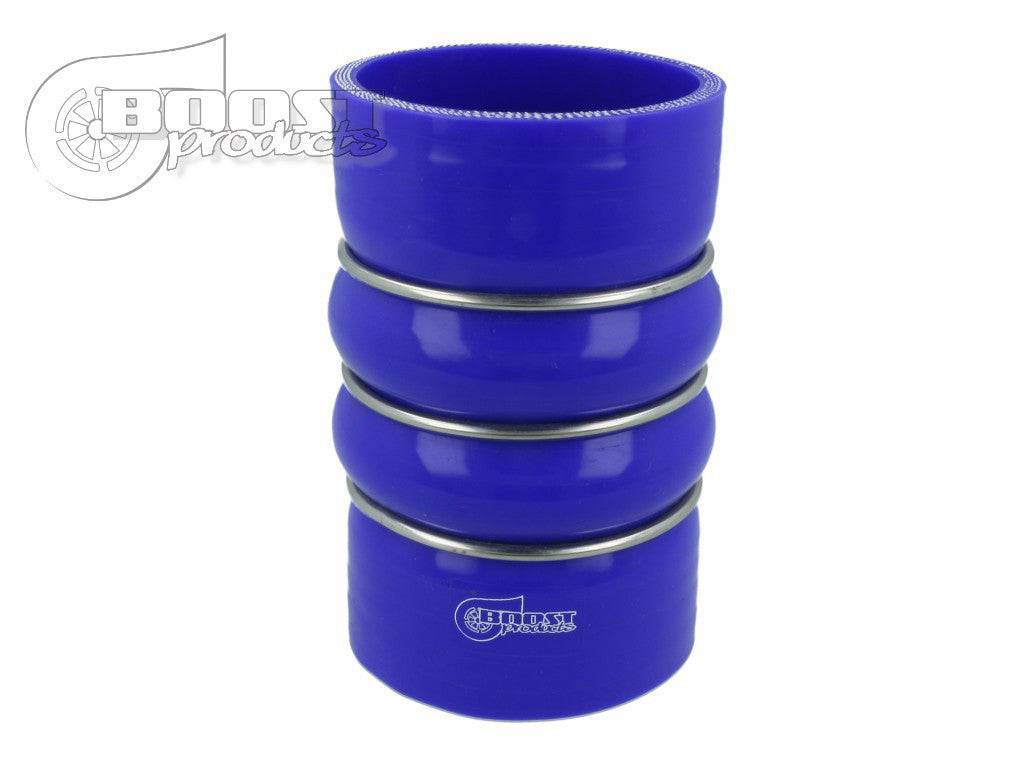 BOOST Products Silicone Coupler with Double Hump, 70mm (2.75") ID , blue