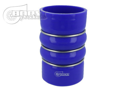 BOOST Products Silicone Coupler with Double Hump, 70mm (2.75") ID , blue