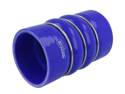 BOOST Products Silicone Coupler with Double Hump, 80mm (3.15") ID, blue