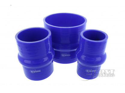 BOOST Products Silicone Coupler with Single Hump, 80mm (3.15") ID, blue