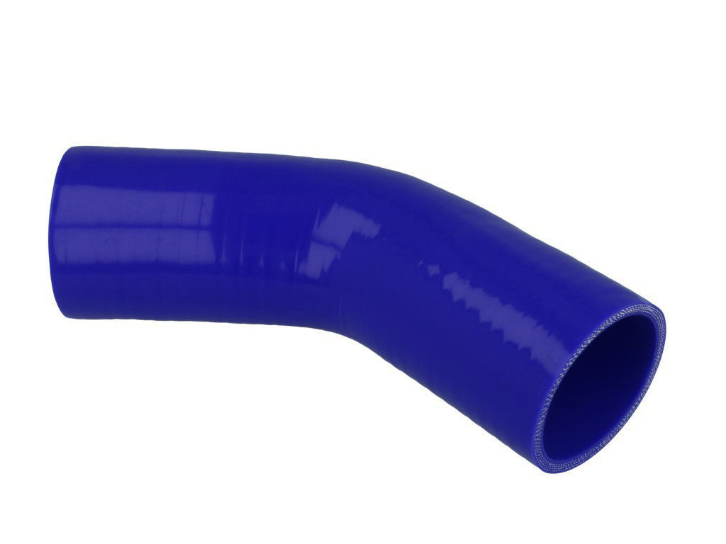 BOOST Products Silicone Elbow 45 degree, 8mm (0.325") ID, blue