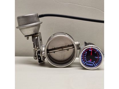 BOOST Products Exhaust Cutout Valve 76mm (3.0") - Vacuum controlled - CLOSING