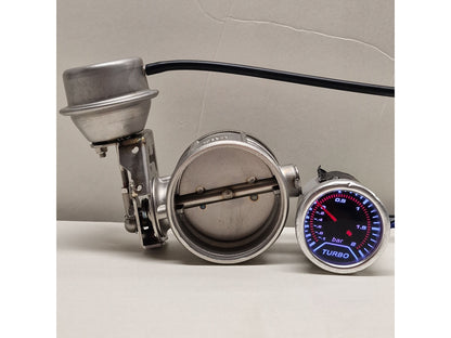 BOOST Products Exhaust Cutout Valve 70mm (2.75") - Vacuum controlled - CLOSING