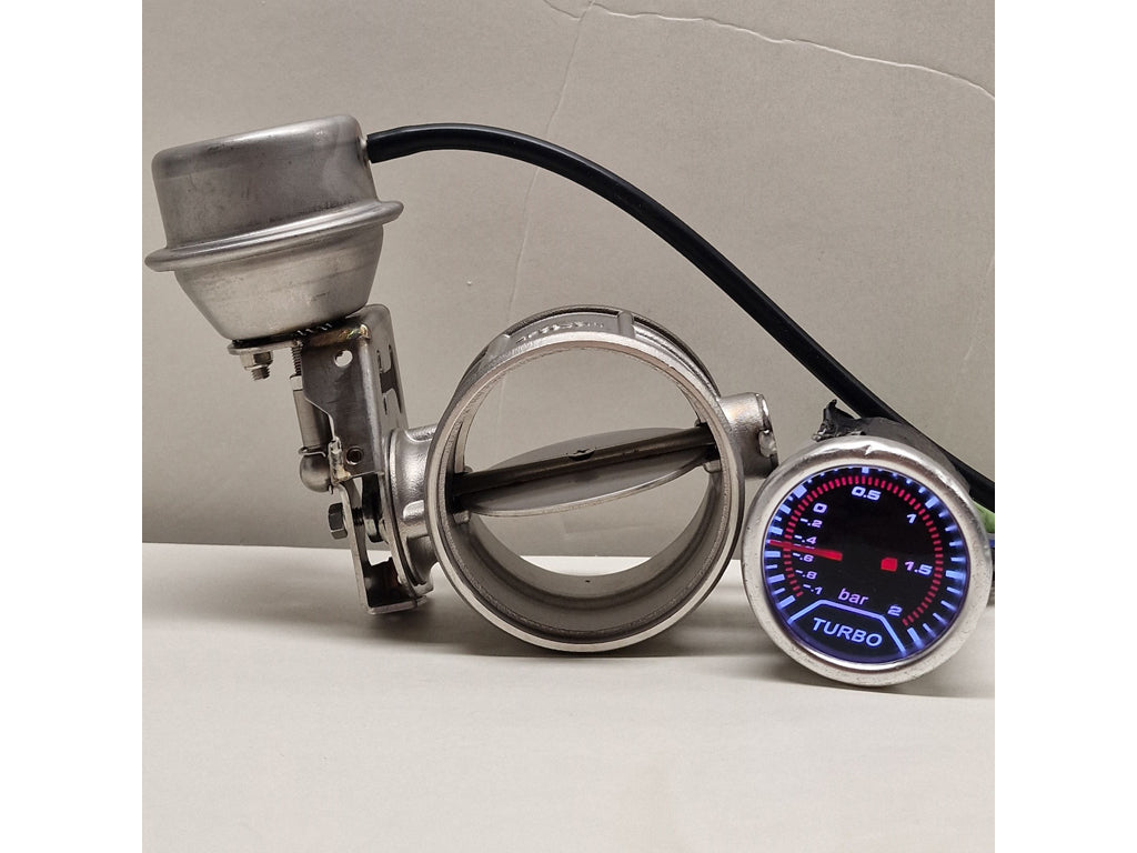 BOOST Products Exhaust Cutout Valve 70mm (2.75") - Vacuum controlled - CLOSING
