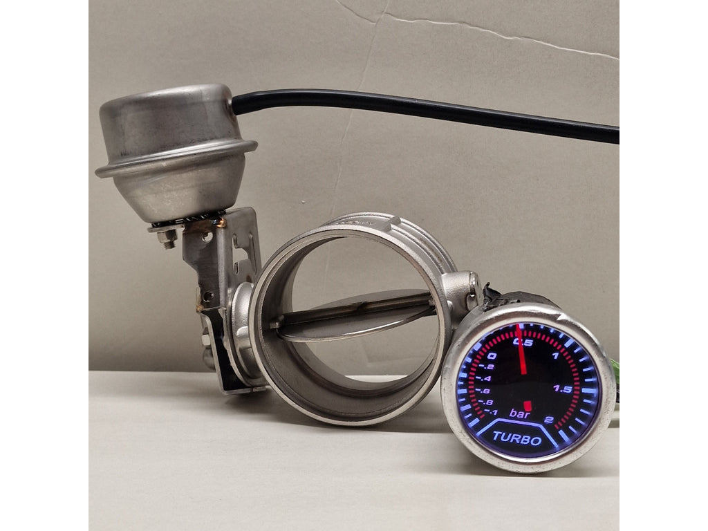 BOOST Products Exhaust Cutout Valve 70mm (2.75") - Vacuum controlled - OPENING