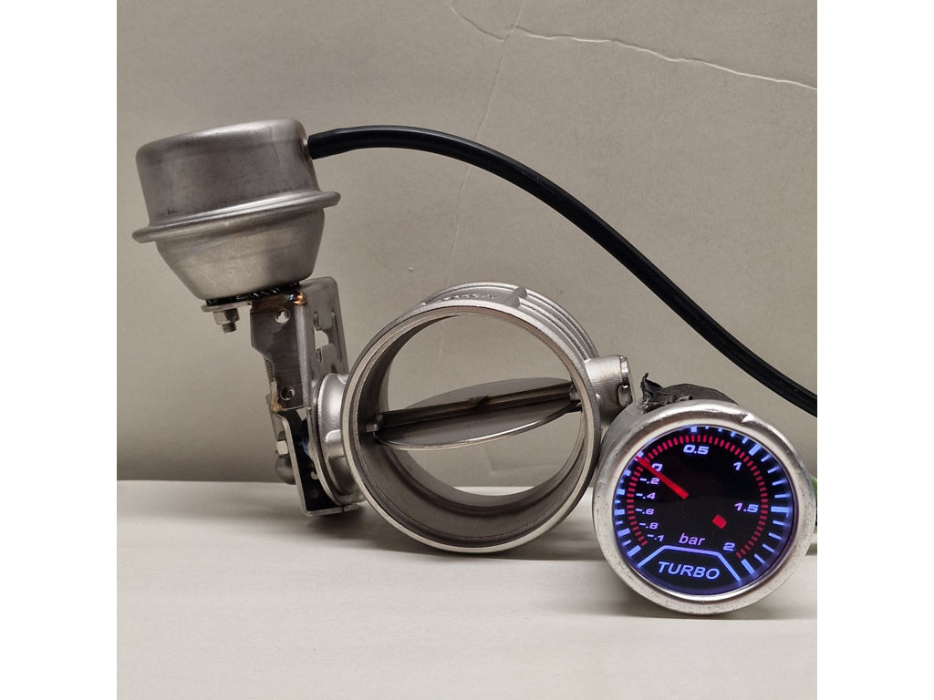 BOOST Products Exhaust Cutout Valve 76mm (3.0") - Vacuum controlled - OPENING