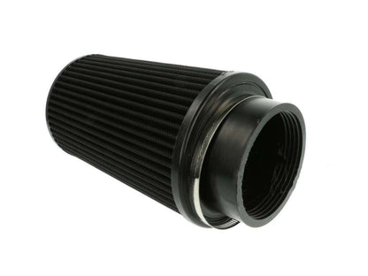 BOOST Products Universal Air Filter 89mm (3.5") ID Connection, 200mm (8.0") length, black