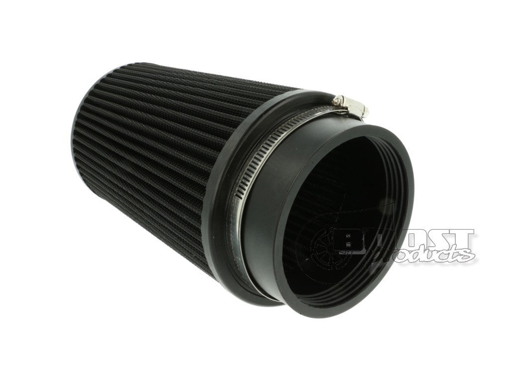 BOOST Products Universal Air Filter 4" (102mm) ID Connection, 8.0" (200mm) length, black