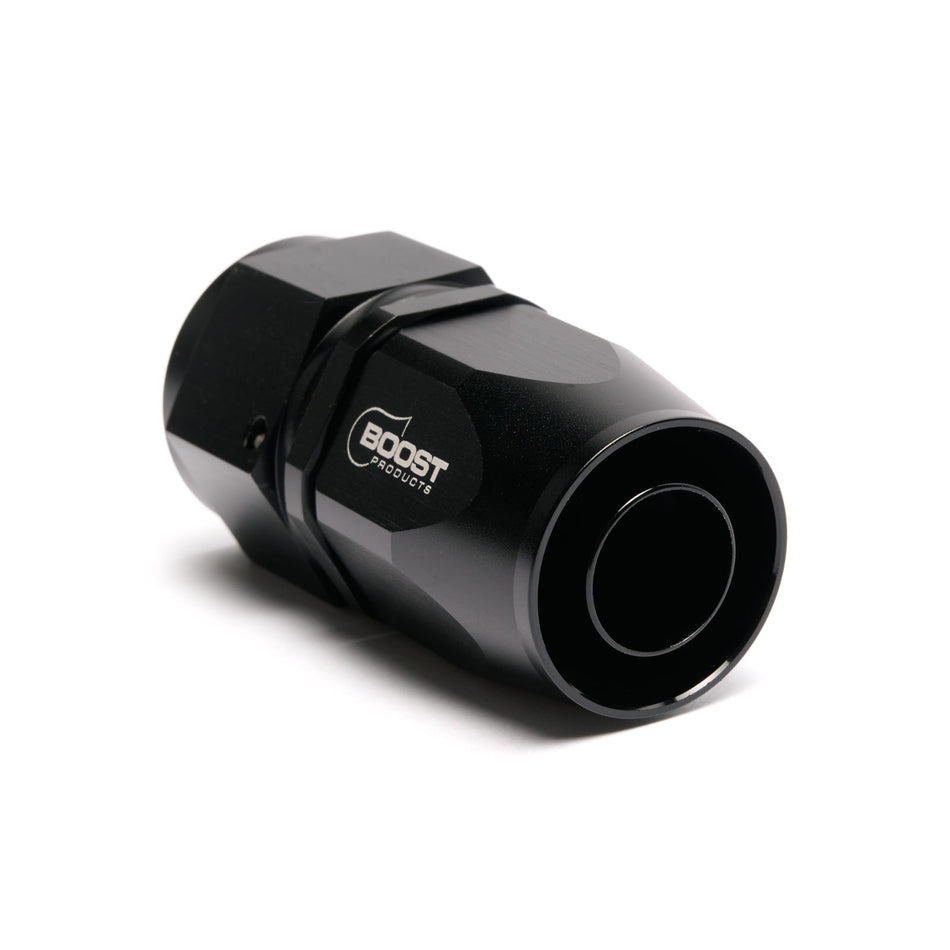 BOOST Products Swivel Hose End -08 AN - straight, black