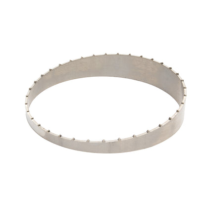 BOOST Products Pie Cut with Spigot Male Segment super tight Radius - Angle Segment 15° - Stainless Steel