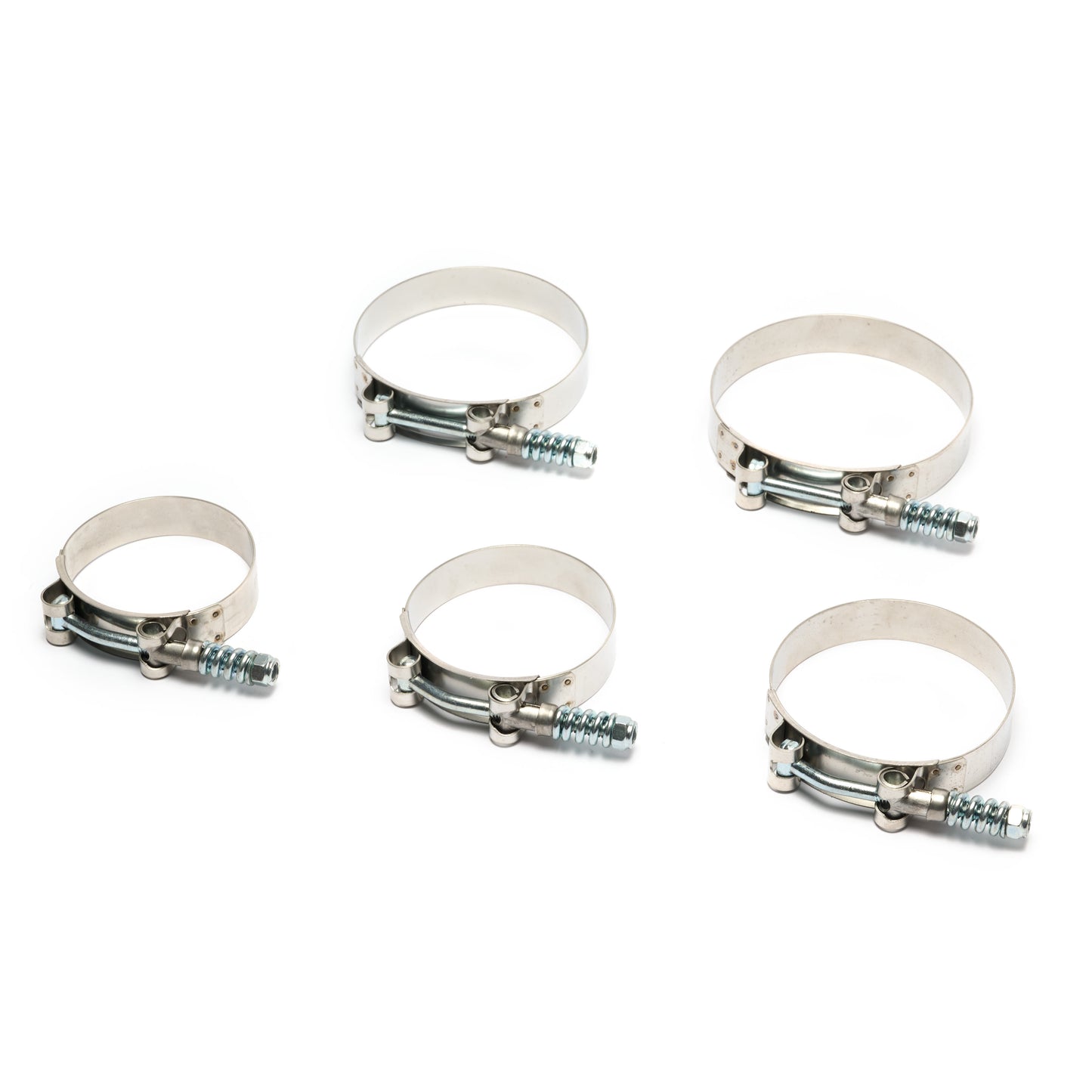 BOOST Products T-Bolt Stainless Steel Clamp With Spring 2.650" - 3.000" (67-75mm)