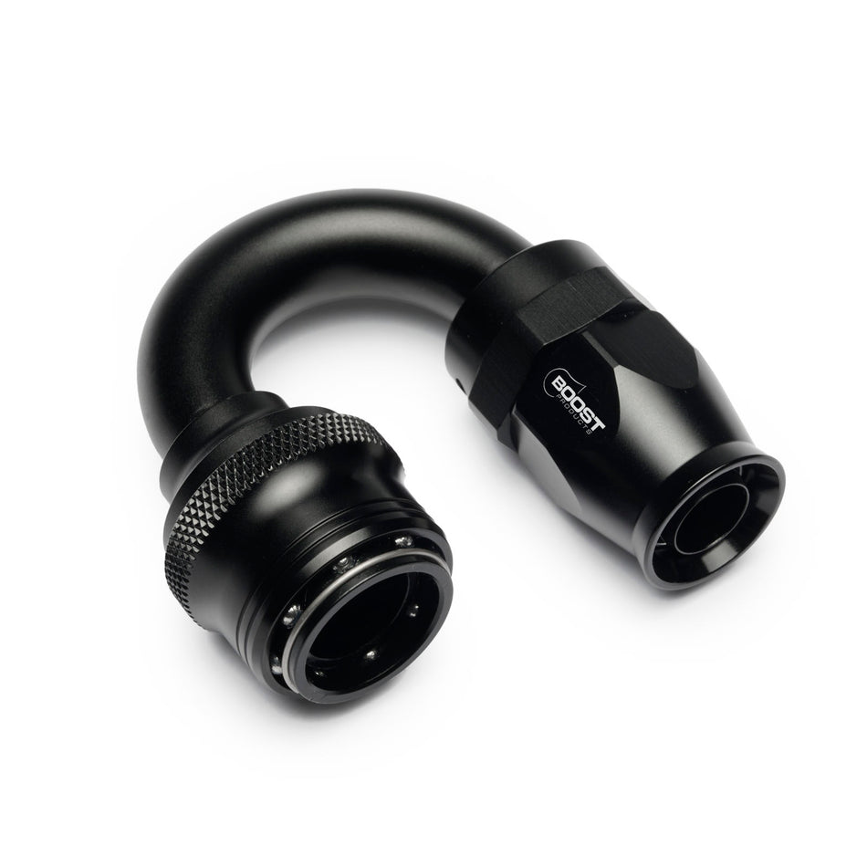 BOOST products Quick Click Female Hose End -AN - 180°