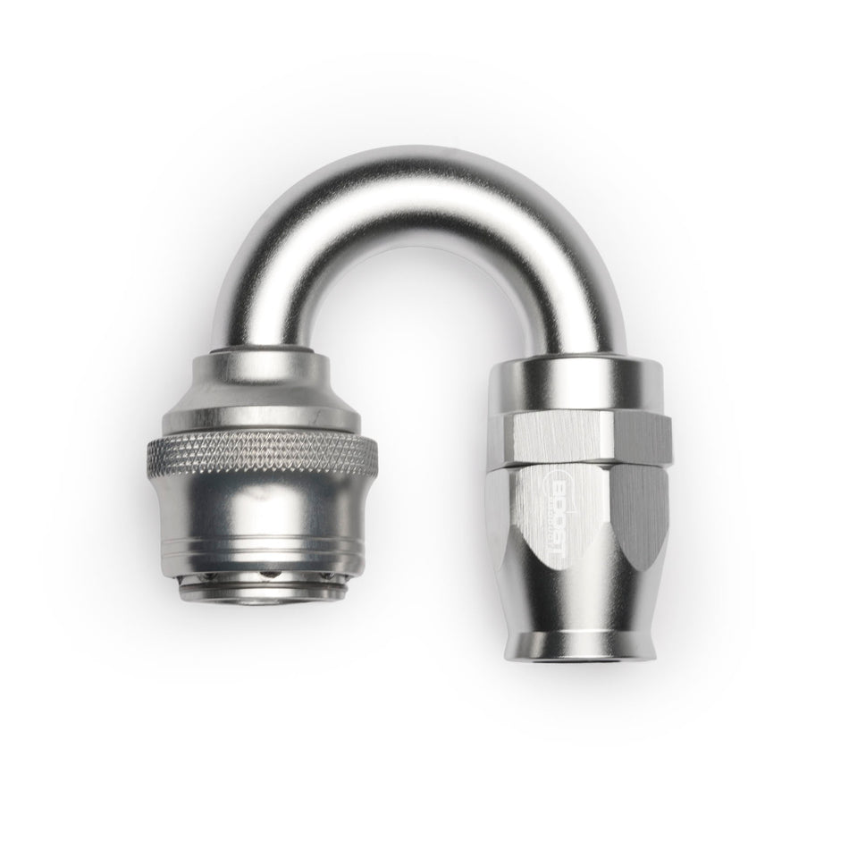 BOOST products Quick Click Female PTFE Hose End -AN - 180°