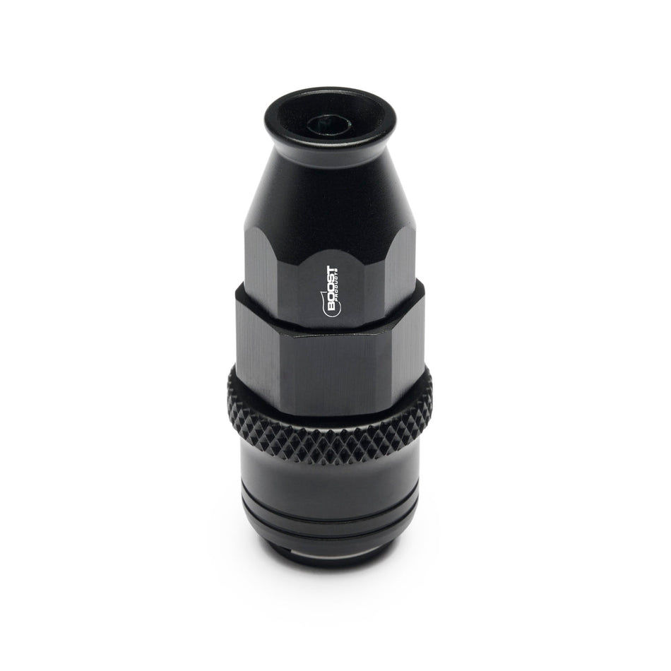 BOOST products Quick Click Female PTFE Hose End -AN - straight