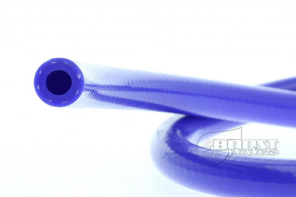 BOOST Products Silicone Vacuum Hose Reinforced 4mm (0.15") ID, blue, 9ft (3m) Roll