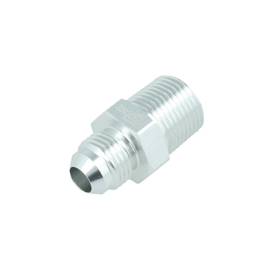 BOOST Products Adapter -06 AN male to 1/4" NPT male, silver