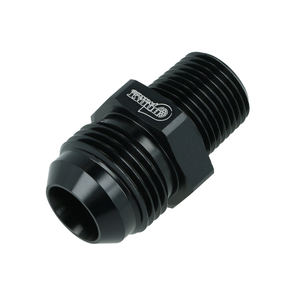 BOOST Products Adapter -12 AN male to 1/8" NPT male, black