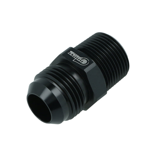 BOOST Products Adapter -12 AN male to 3/4" NPT male, black