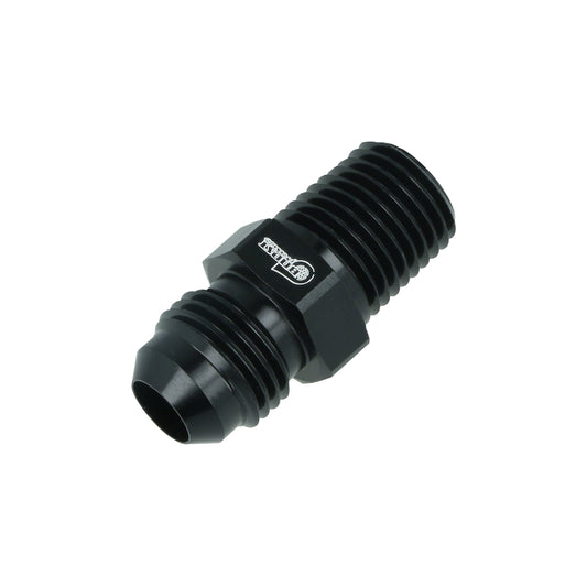 BOOST Products Adapter -06 AN male to 1/4" NPT male, black
