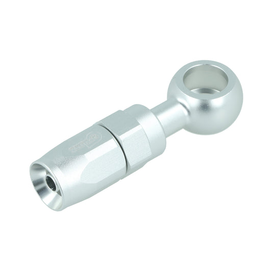 BOOST Products Hose End -04 AN to Banjo 12.5mm, silver
