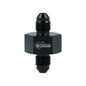 BOOST Products Adapter -04 AN male to -04 AN male with Port 1/8" NPT, black