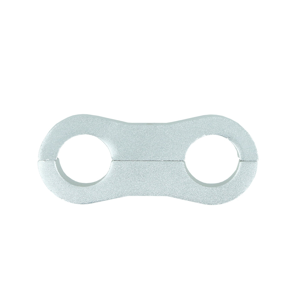 BOOST Products Dual Hose Clamp Bracket / Separator 7/16" (11.1mm), silver