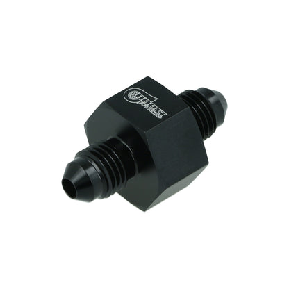 BOOST Products Adapter -04 AN male to -04 AN male with Port 1/8" NPT, black